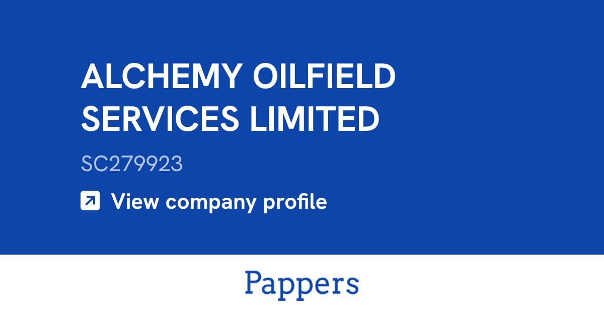 ALCHEMY OILFIELD SERVICES LIMITED (SC279923) : Turnover & managers