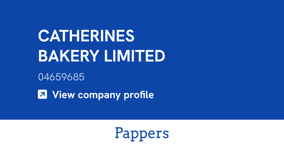 CATHERINES BAKERY LIMITED (04659685) : Turnover & managers