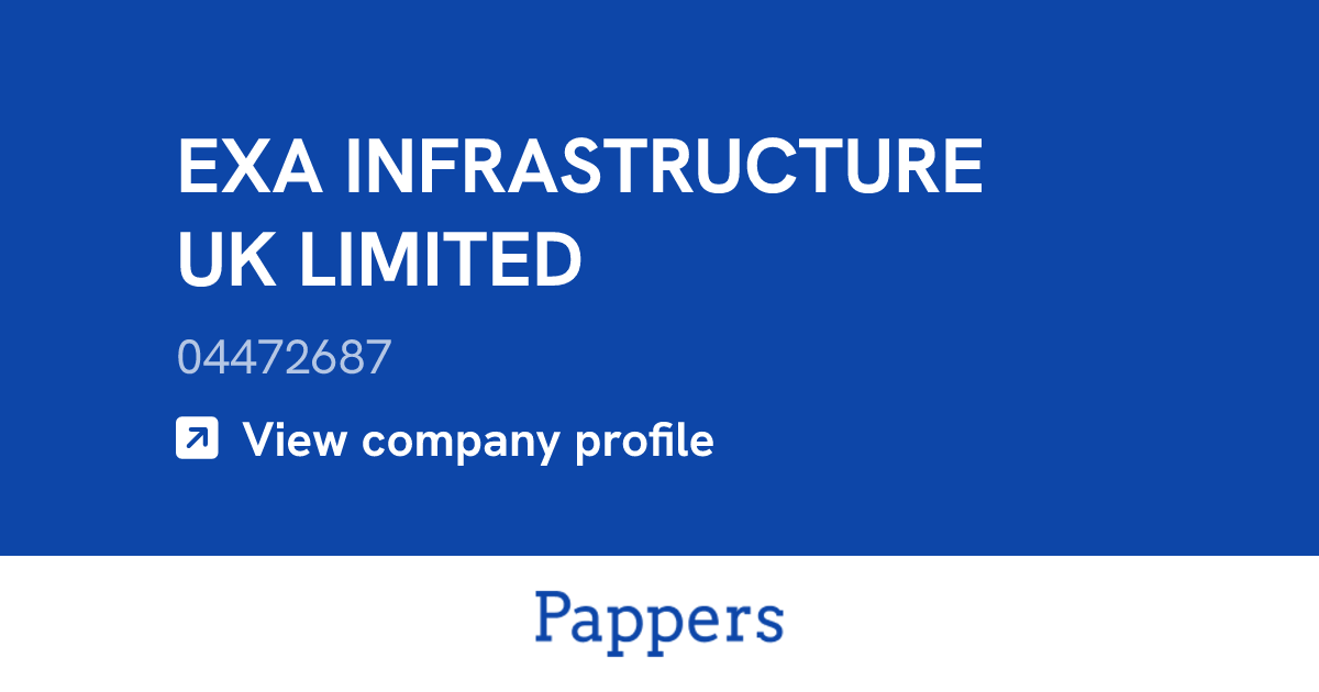 EXA INFRASTRUCTURE UK LIMITED (04472687) : Turnover & managers