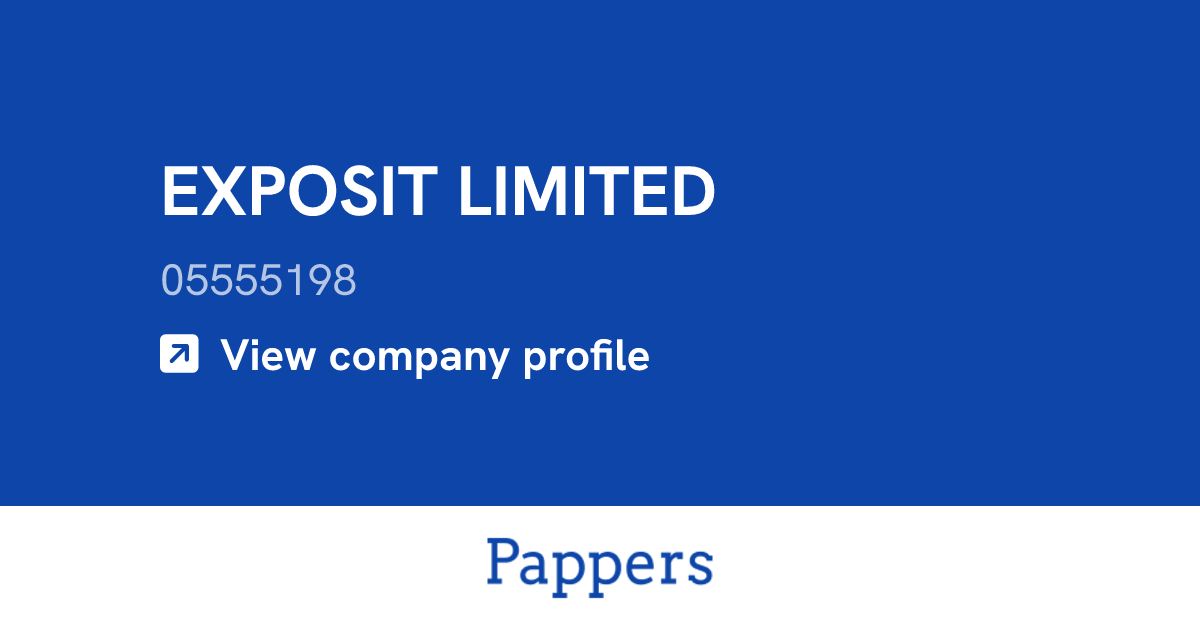 EXPOSIT LIMITED (05555198) : Turnover & managers