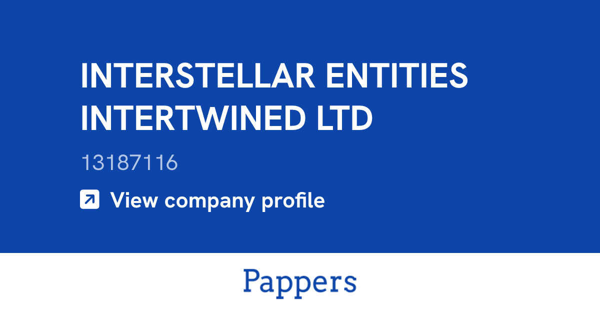 INTERSTELLAR ENTITIES INTERTWINED LTD (13187116) : Turnover & managers