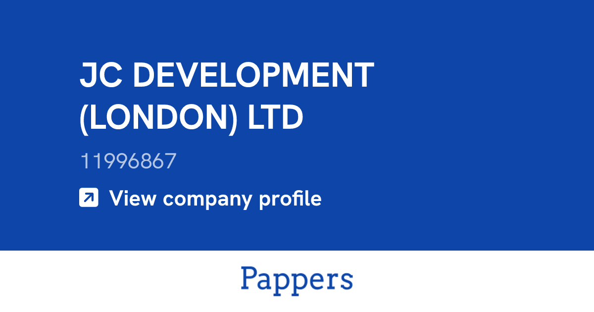 JC DEVELOPMENT (LONDON) LTD (11996867) : Turnover & managers
