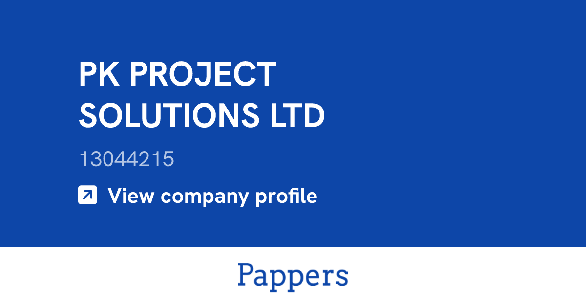 PK PROJECT SOLUTIONS LTD (13044215) : Turnover & managers