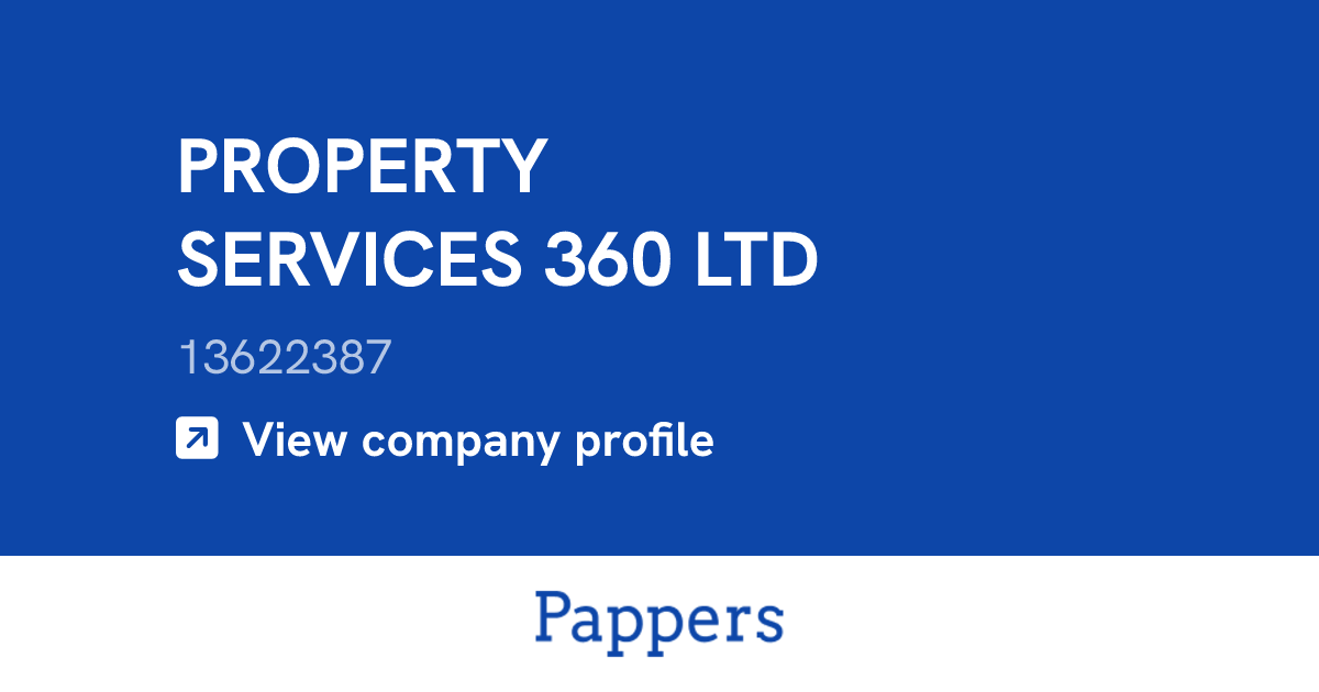 PROPERTY SERVICES 360 LTD (13622387) : Turnover & managers