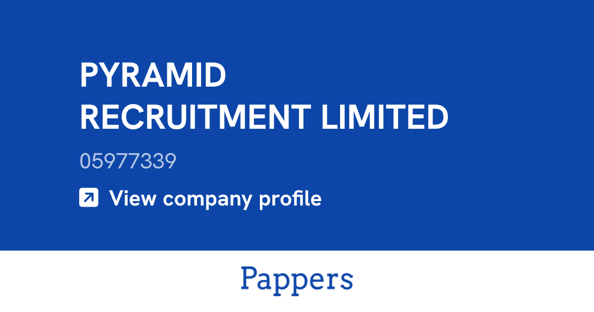 PYRAMID RECRUITMENT LIMITED (05977339) : Turnover & managers