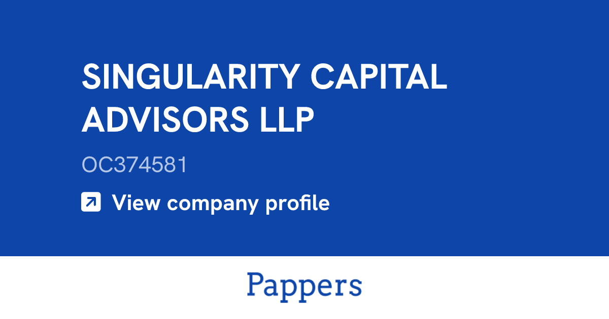 SINGULARITY CAPITAL ADVISORS LLP (OC374581) : Turnover & managers