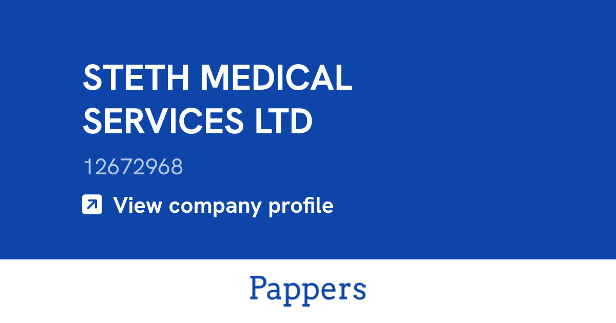 STETH MEDICAL SERVICES LTD (12672968) : Turnover & managers
