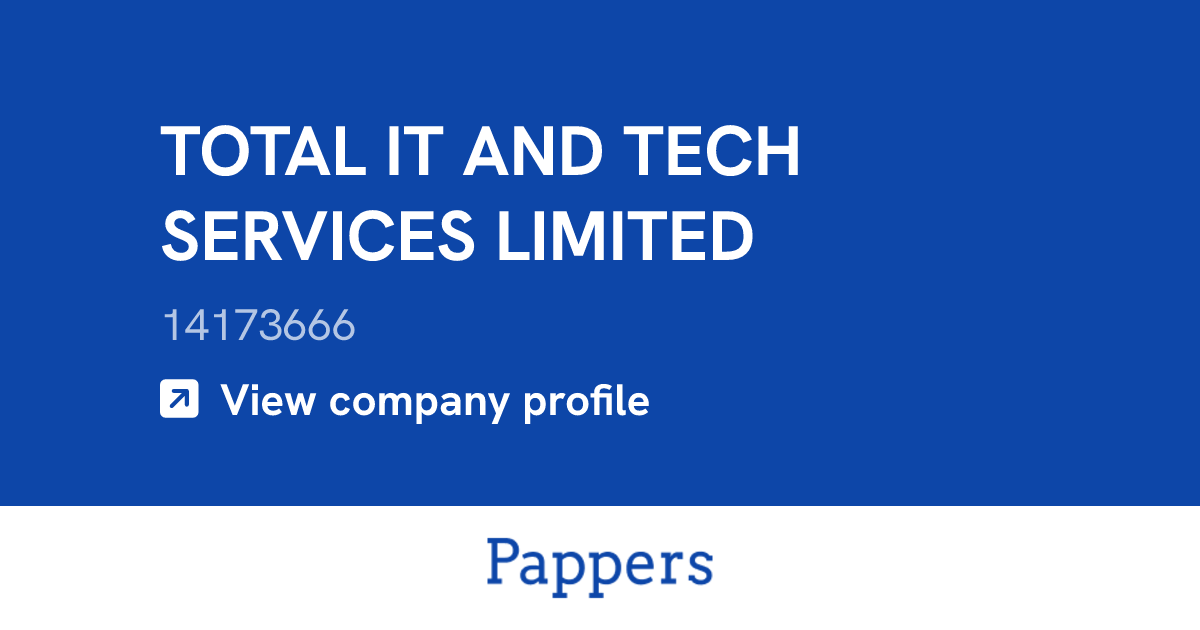 TOTAL IT AND TECH SERVICES LIMITED (14173666) : Turnover & managers